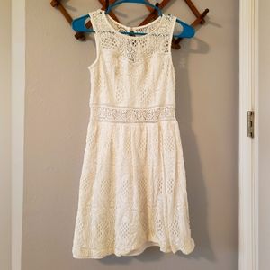 I.N. San Francisco, size 5 mini dress, Cream